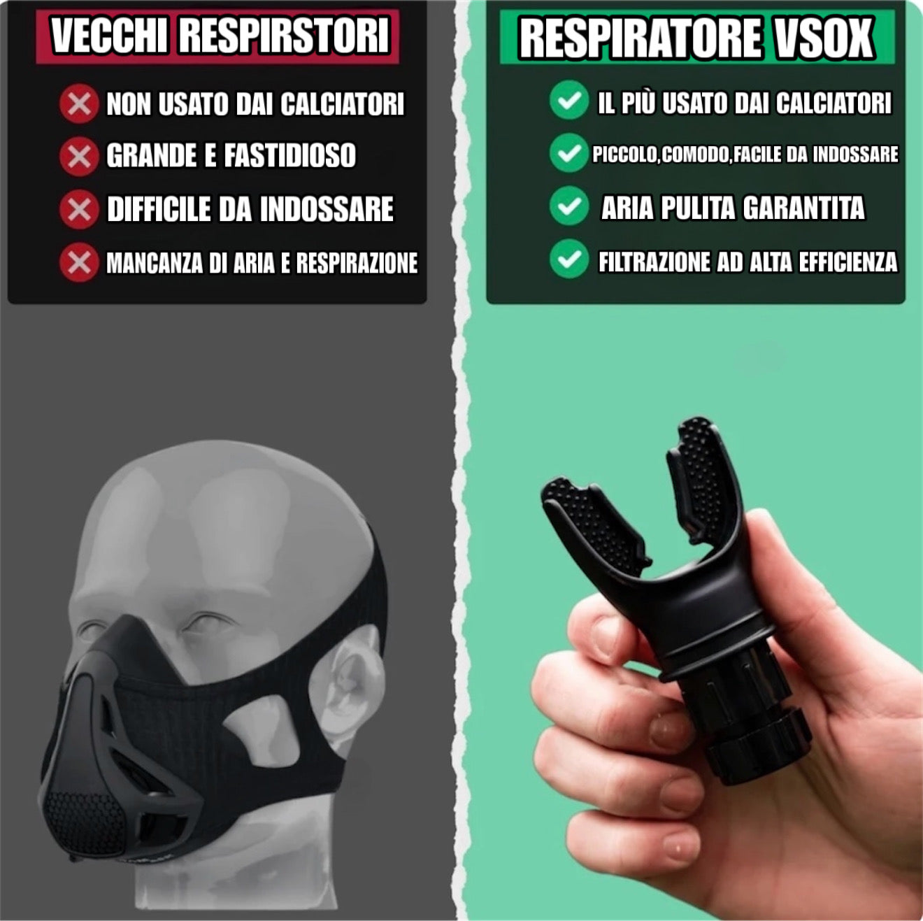 RESPIRATORE VSOX