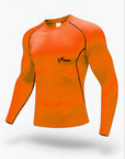 MAGLIA TERMICA MANICA LUNGA ARANCIONE