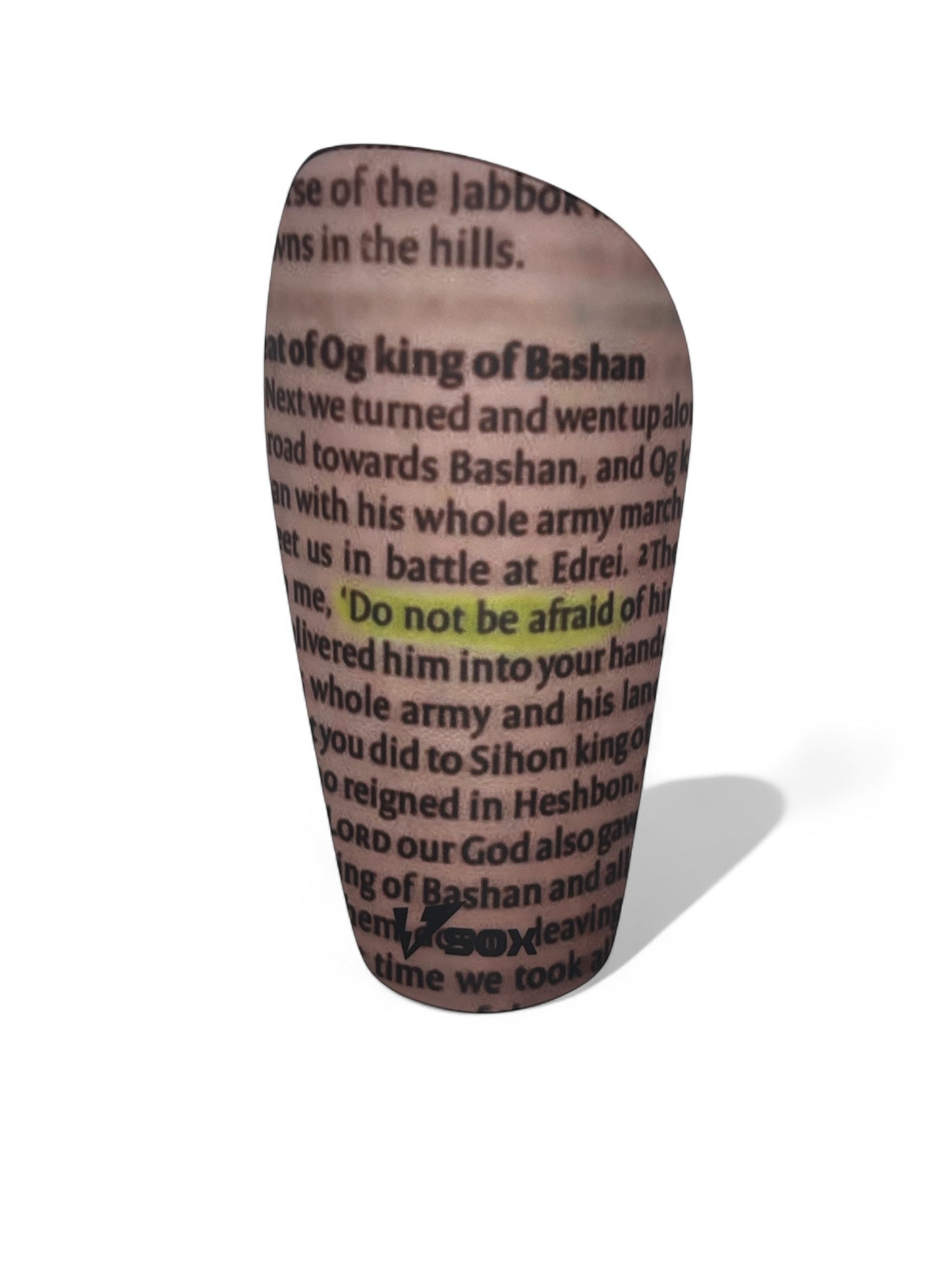 SHIN GUARDS "DON'T BE AFRAID"