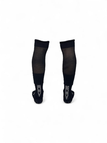 BLACK TUBULAR SOCKS