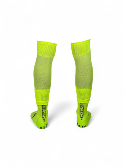 FLUORESCENT YELLOW TUBULAR SOCKS