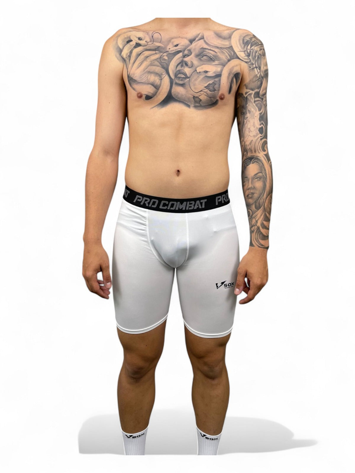 WHITE LEG WARMERS