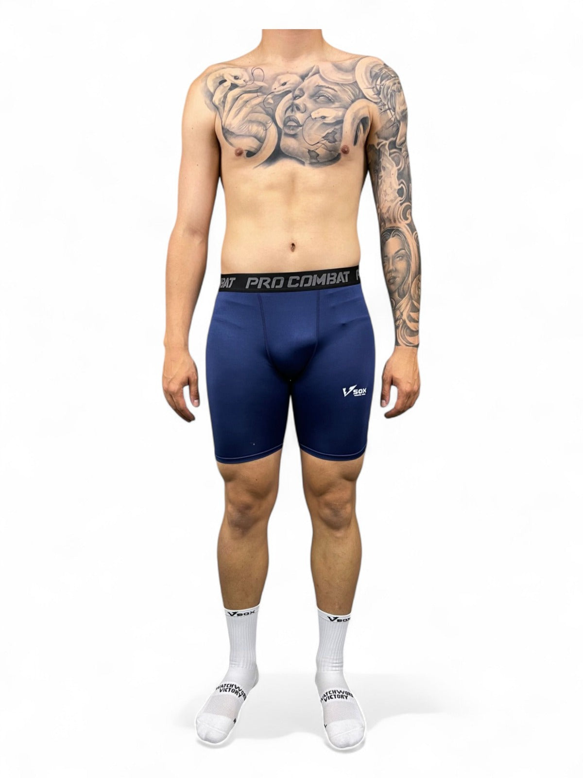 DARK BLUE LEG WARMERS