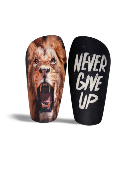 SHIN GUARDS MODEL PRO SLIM XS ''NEVER GIVE UP''