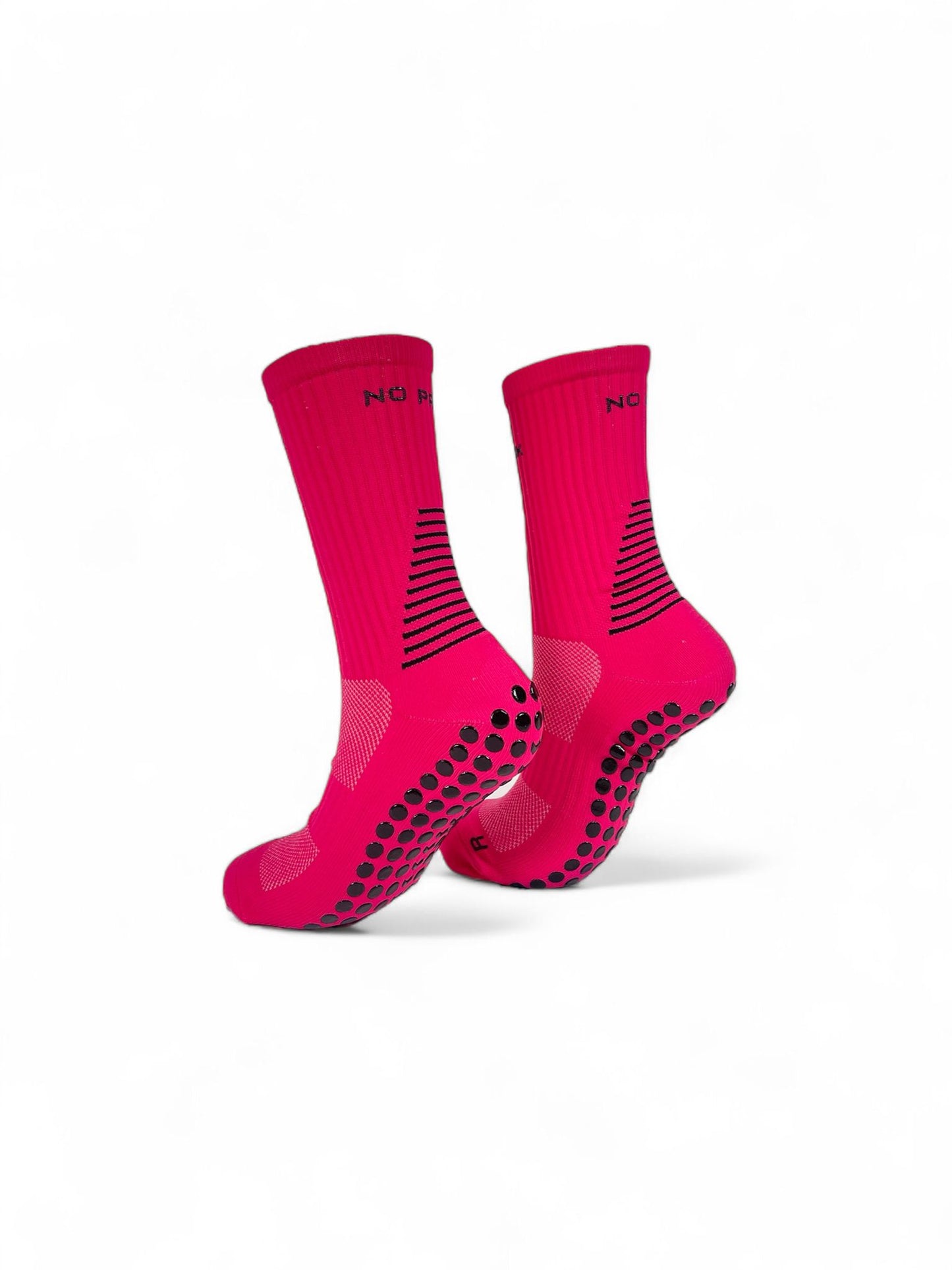 GRIP SOCKS VSOX “NO PAIN NO GAIN” PINK