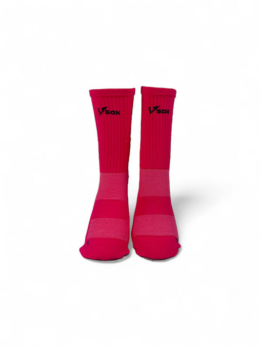 GRIP SOCKS VSOX “NO PAIN NO GAIN” PINK
