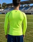MAGLIA TERMICA MANICA LUNGA GIALLO FLUO