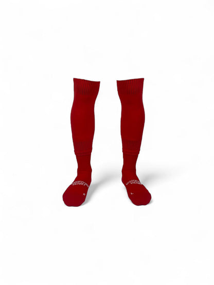 RED TUBULAR SOCKS