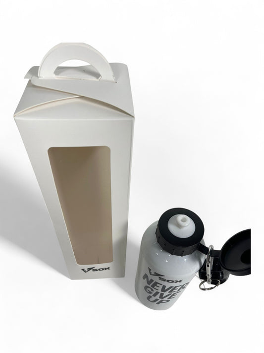"NEVER GIVE UP" MODEL WATER BOTTLE
