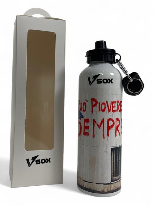 "IT CAN'T RAIN FOREVER" MODEL WATER BOTTLE
