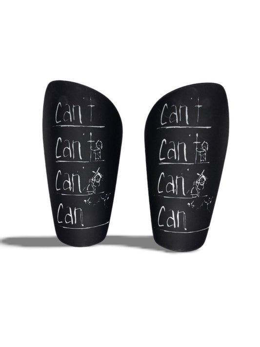 PRO SLIM XS CAN'T SHIN GUARDS BLACK
