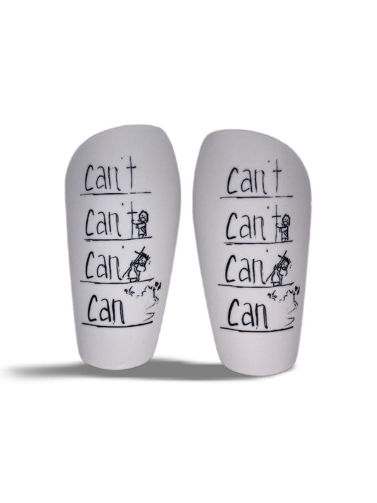 PRO SLIM XS CAN'T SHIN GUARDS WHITE