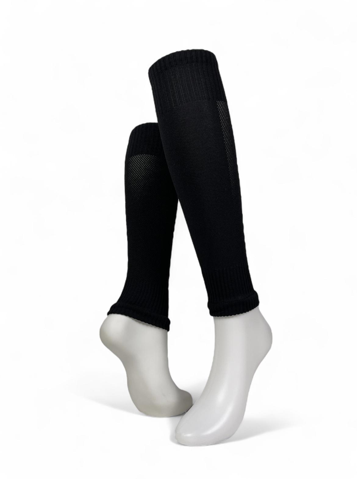 BLACK TUBULAR SOCKS