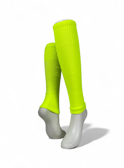 FLUORESCENT YELLOW TUBULAR SOCKS