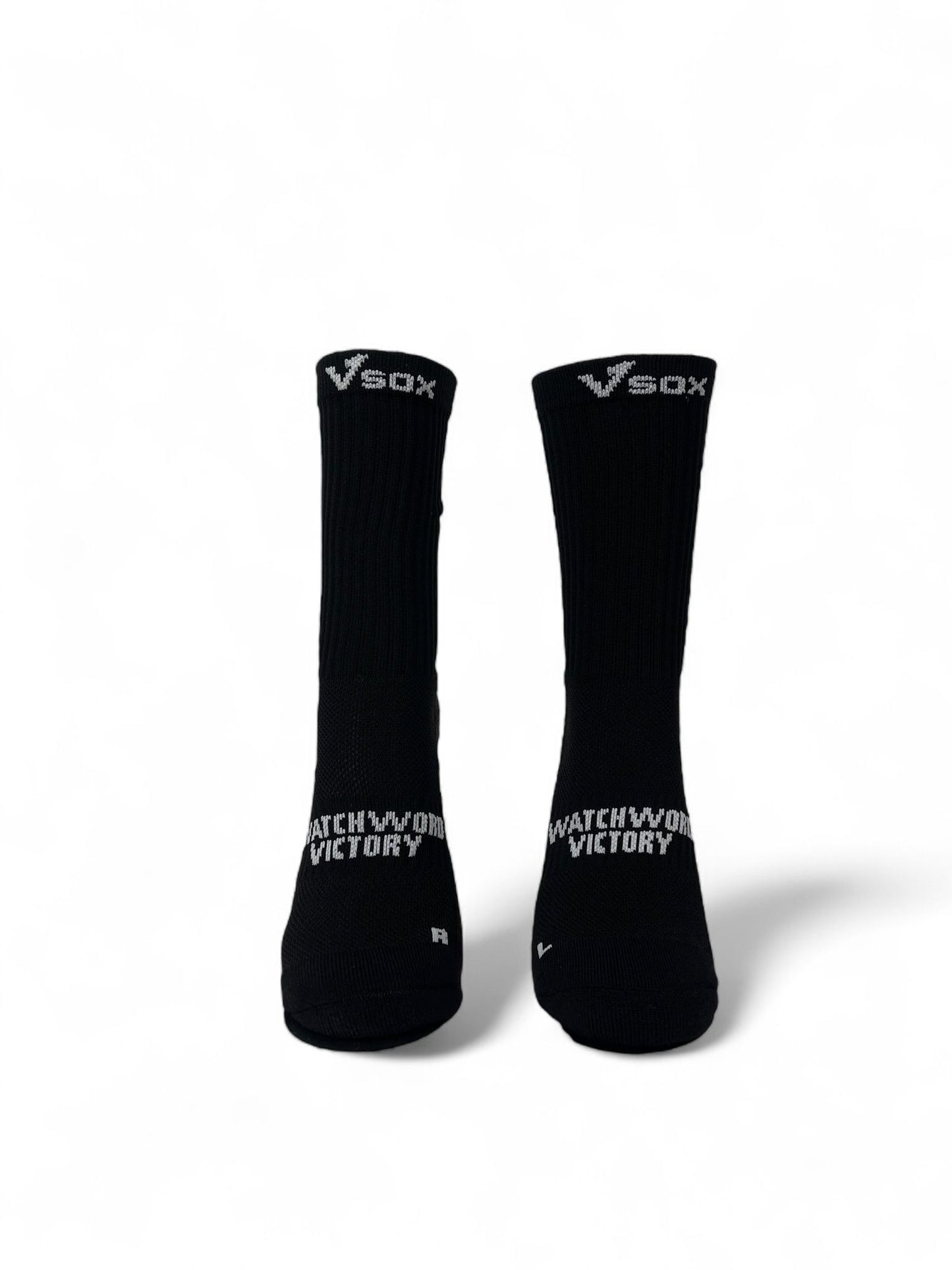 VSOX “VICTORY” GRIP SOCKS BLACK