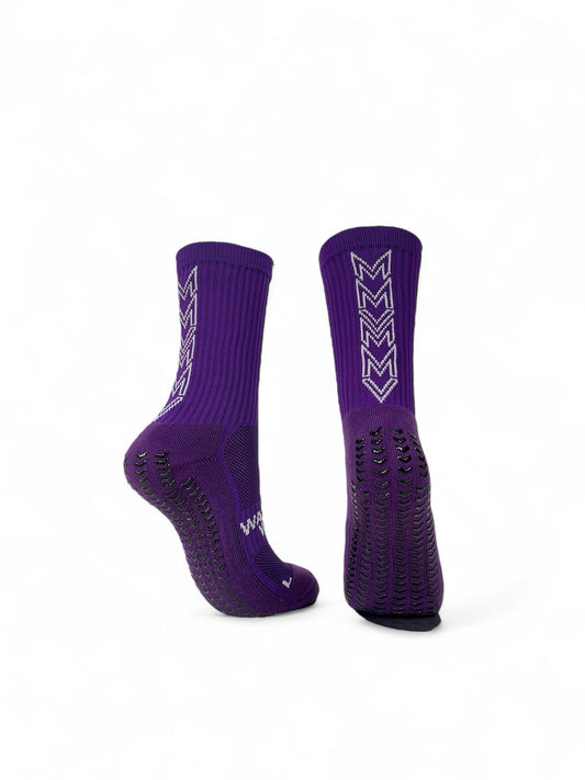 VSOX “VICTORY” PURPLE GRIP SOCKS