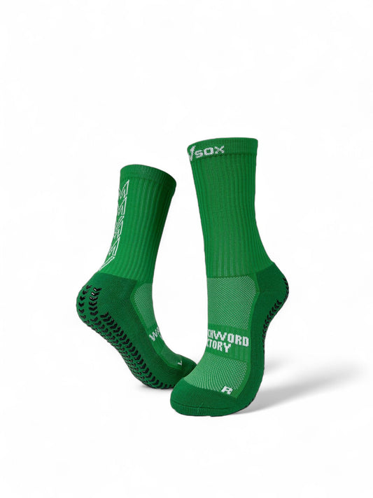 VSOX “VICTORY” GREEN GRIP SOCKS