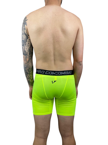 FLUORESCENT YELLOW LEG WARMERS