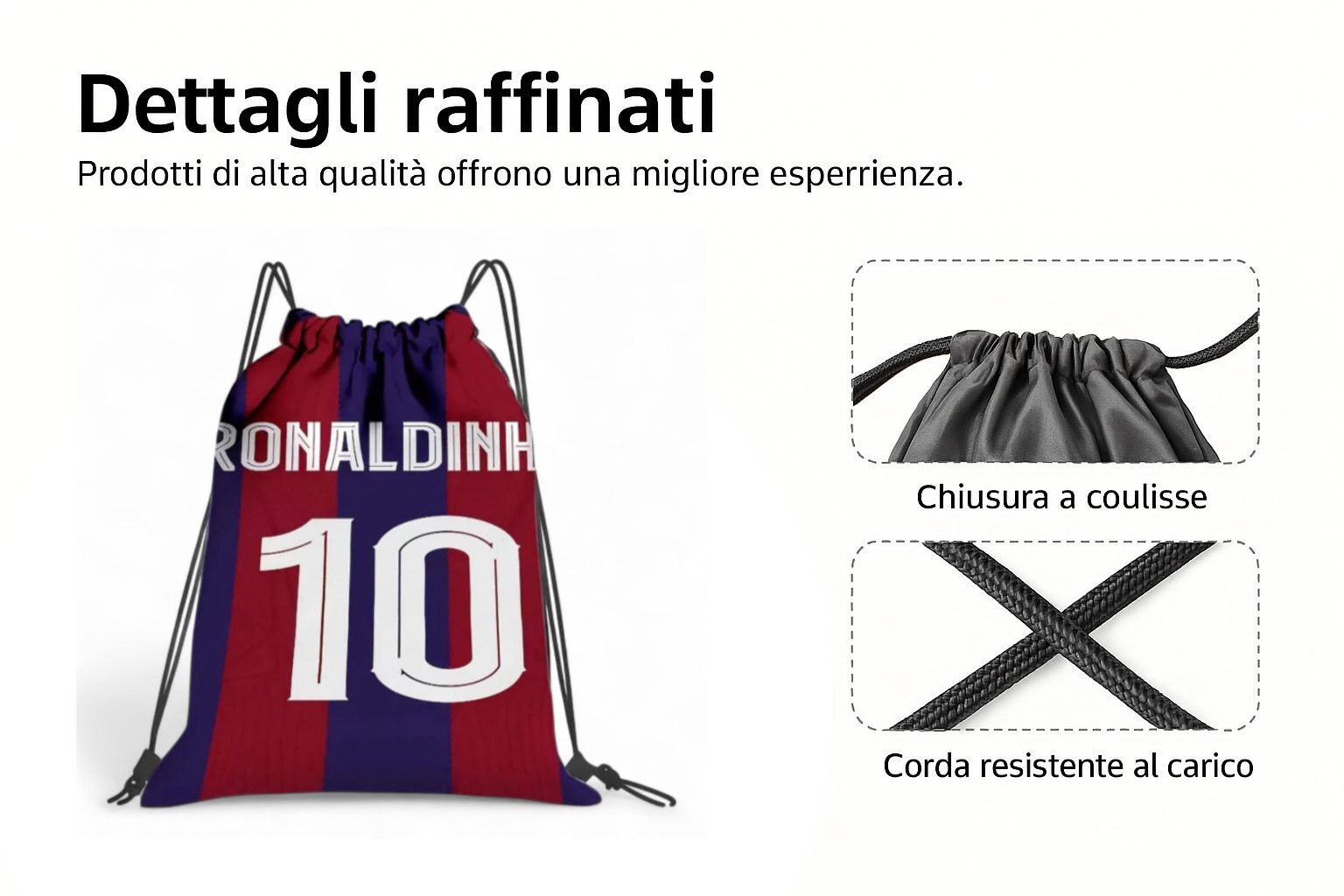 SACCA DA ALLENAMENTO "RONALDINHO"