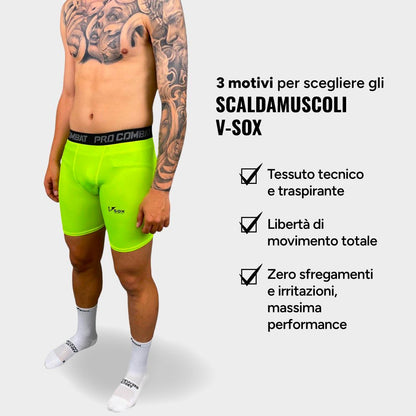 SCALDAMUSCOLI GIALLO FLUO