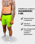 SCALDAMUSCOLI GIALLO FLUO