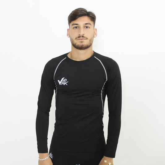MAGLIA TERMICA MANICA LUNGA NERA