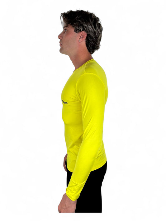 YELLOW LONG SLEEVE THERMAL SHIRT
