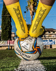 CALZE GRIP VSOX “VICTORY” GIALLE