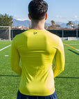 MAGLIA TERMICA MANICA LUNGA GIALLA