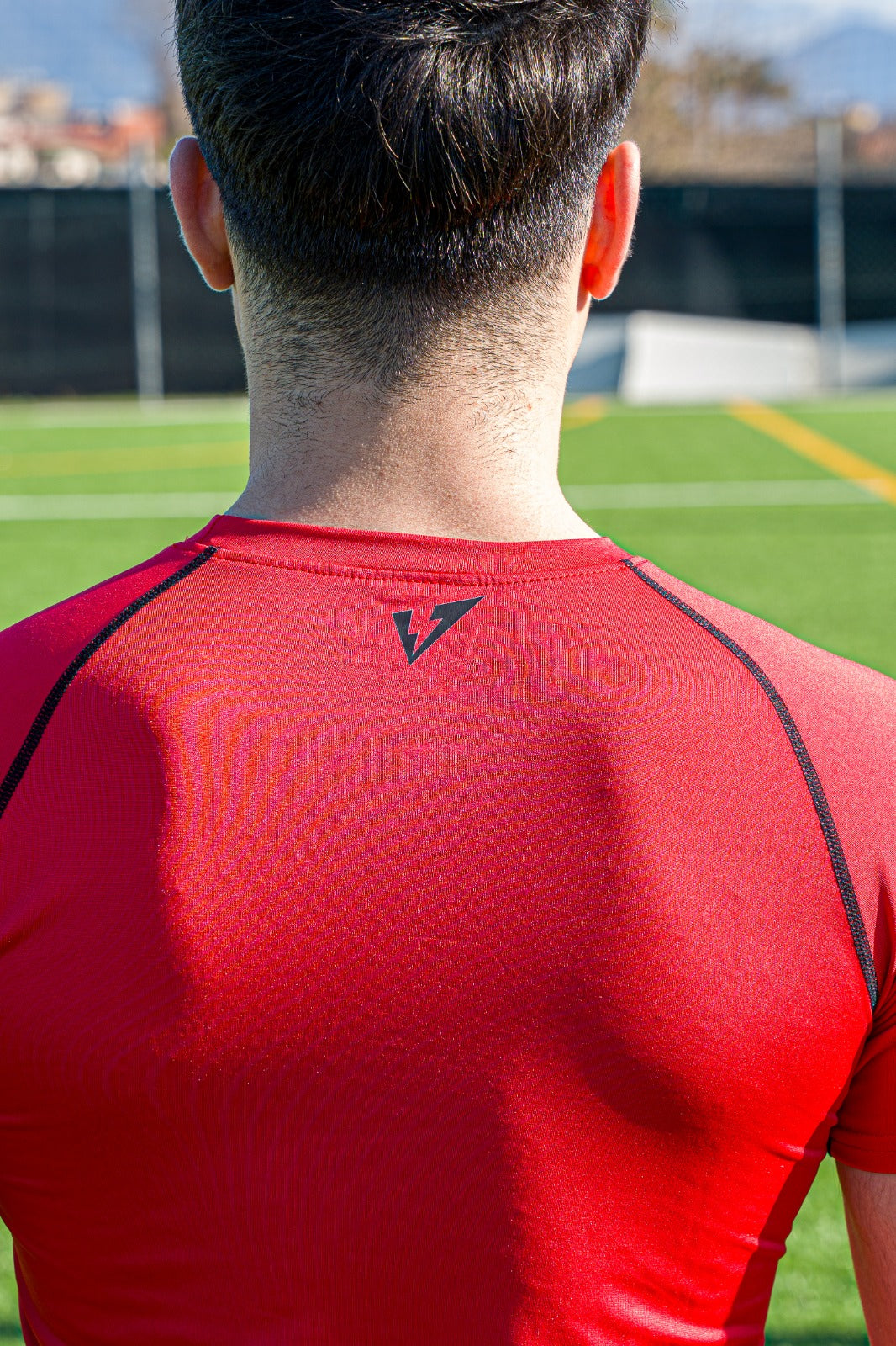 MAGLIA TERMICA MANICA CORTA ROSSA