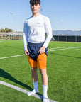 ORANGE LEG WARMERS