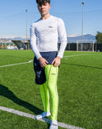 CALZAMAGLIA LUNGA GIALLA FLUO