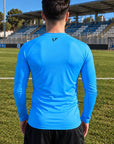 MAGLIA TERMICA MANICA LUNGA AZZURRA