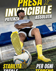 CALZE GRIP VSOX“ NO PAIN NO GAIN” GIALLE