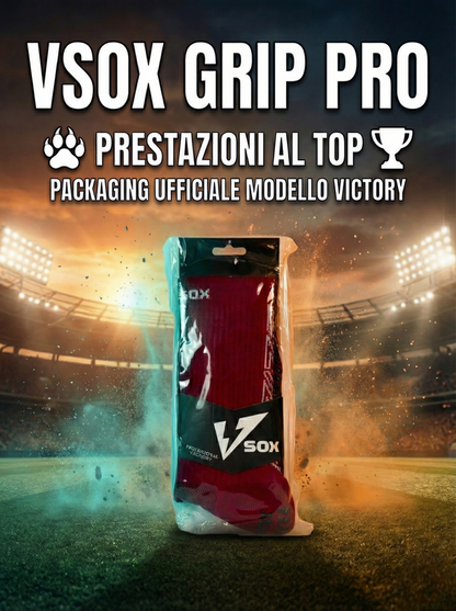 CALZE GRIP VSOX “VICTORY” BORDEAUX