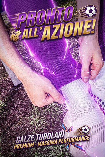 CALZE TUBOLARI VIOLA