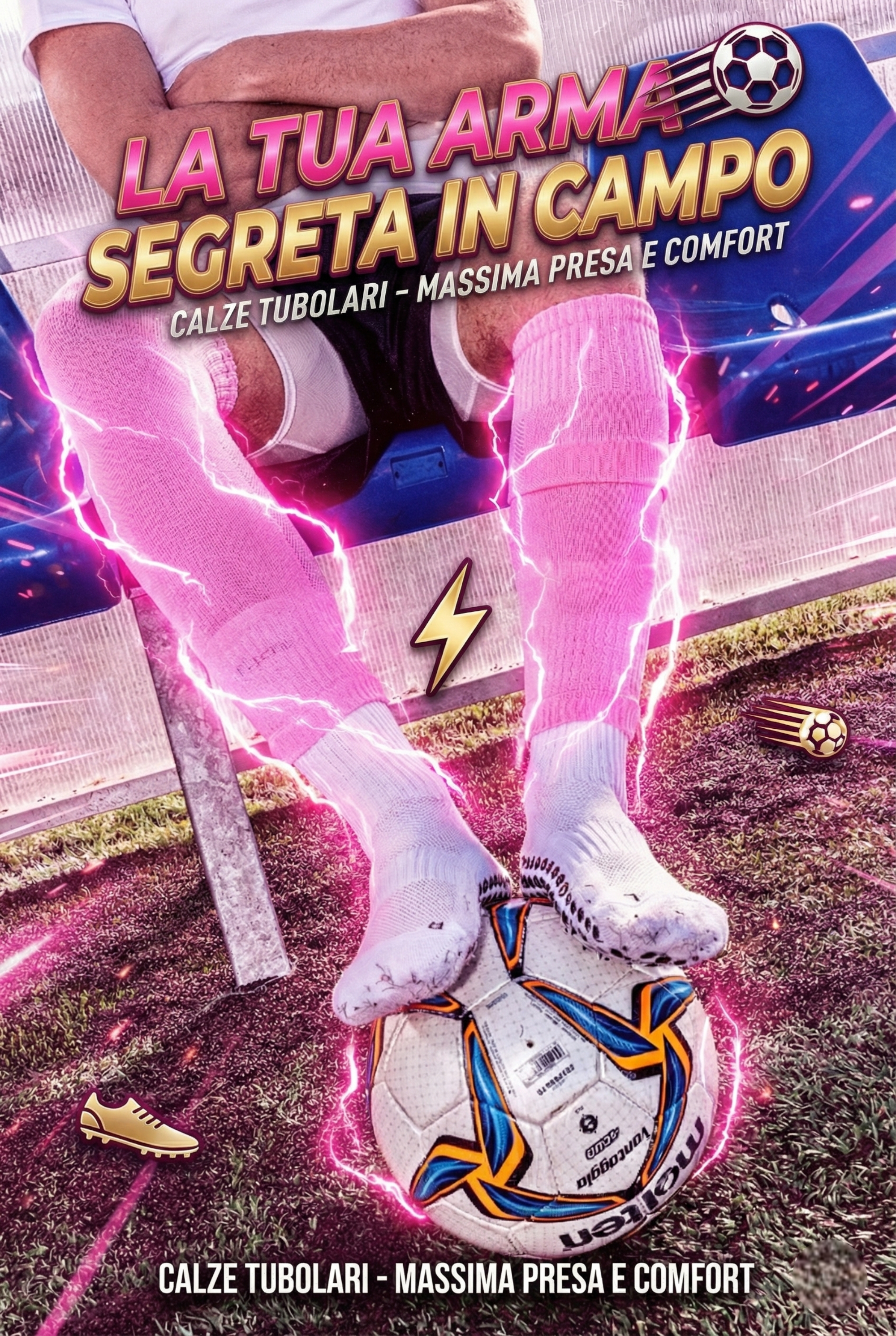 PINK TUBULAR STOCKINGS