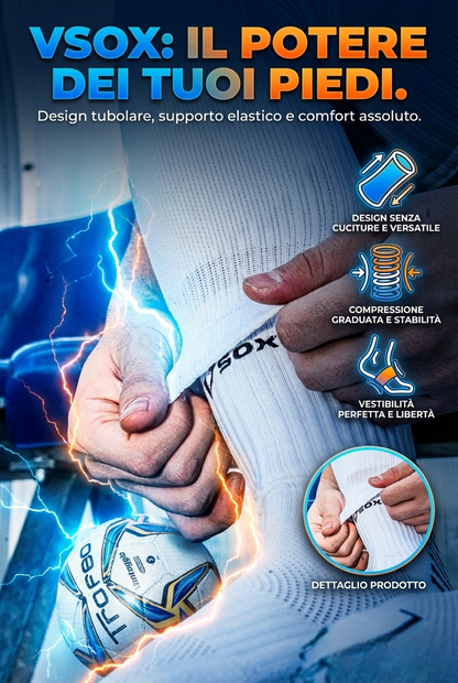 CALZE TUBOLARI BIANCHE