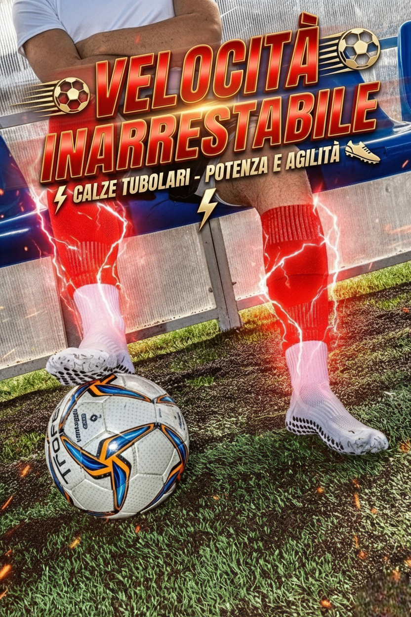 CALZE TUBOLARI ROSSE