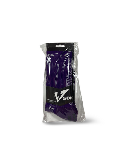 VSOX “VICTORY” PURPLE GRIP SOCKS