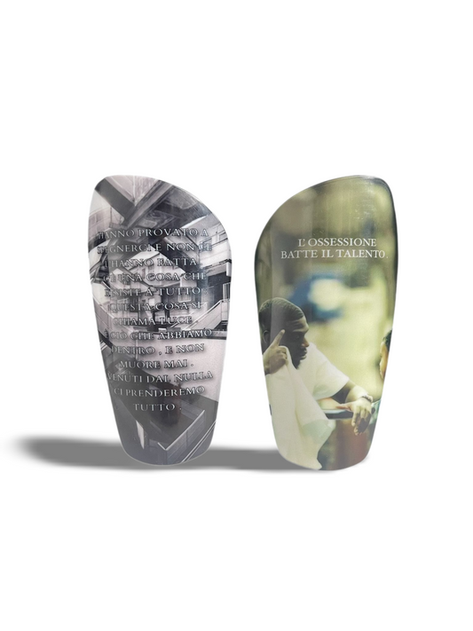PRO SLIM MODEL SHIN GUARDS ''OBSESSION BEATS TALENT''