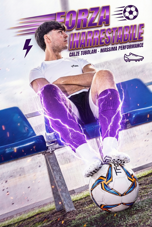 CALZE TUBOLARI VIOLA